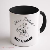 It's A Pitbull Not A Shark Coffee Mug thumb 1