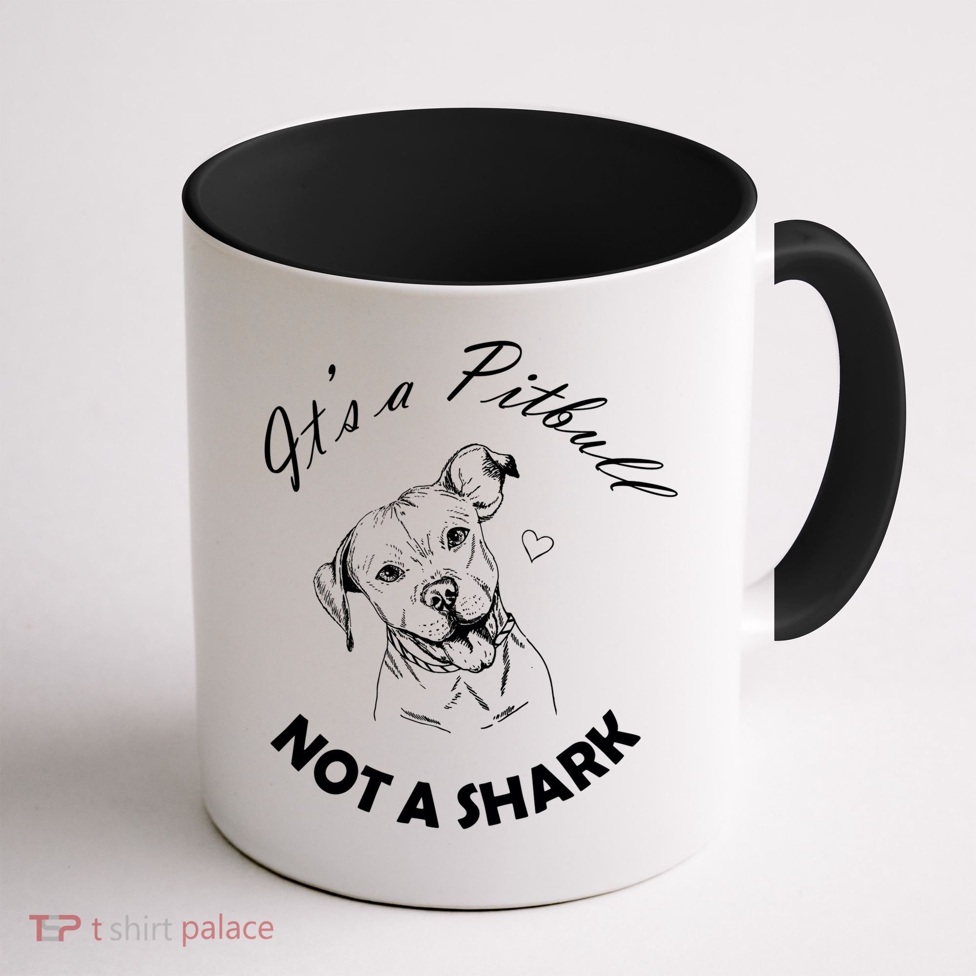 It's A Pitbull Not A Shark Coffee Mug