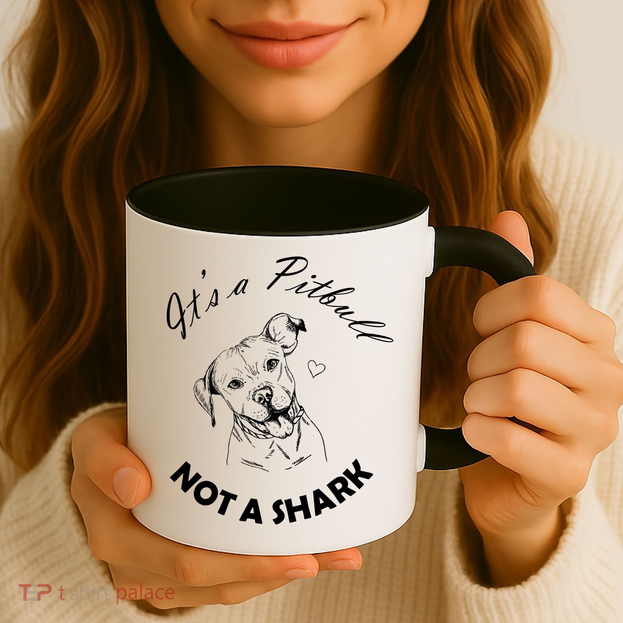 It's A Pitbull Not A Shark Coffee Mug
