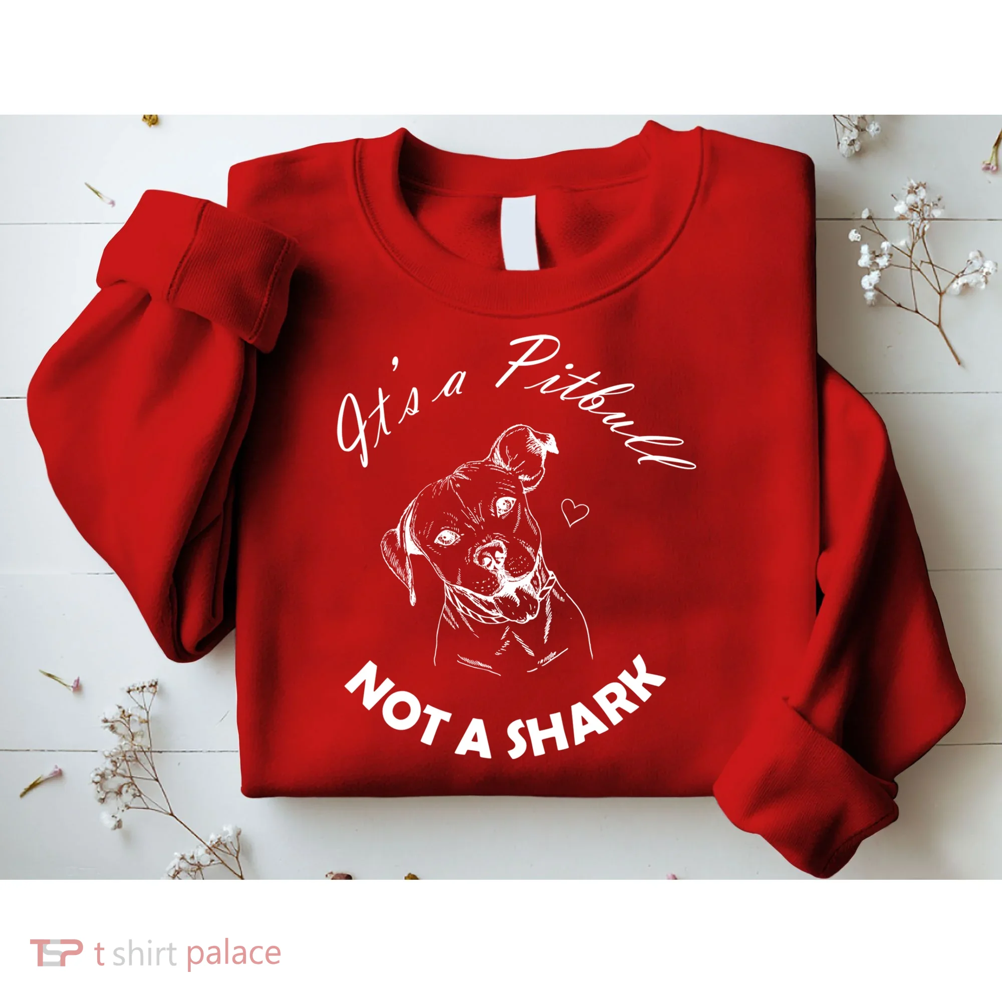 It's A Pitbull Not A Shark Sweatshirt