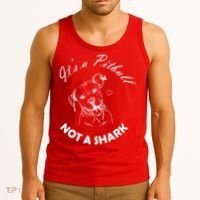 It's A Pitbull Not A Shark Tank Top thumb 3