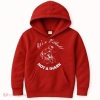 It's A Pitbull Not A Shark Kids Hoodie thumb 0
