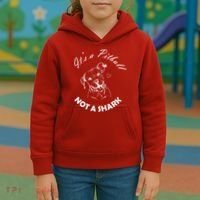It's A Pitbull Not A Shark Kids Hoodie thumb 3