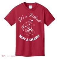 It's A Pitbull Not A Shark Kids T-Shirt thumb 0