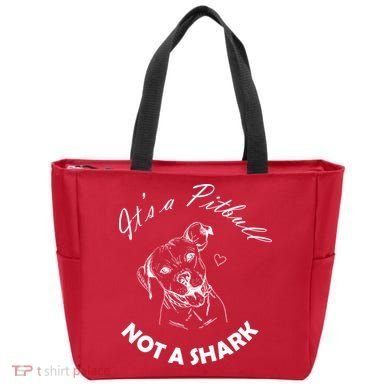 It's A Pitbull Not A Shark Tote Bag