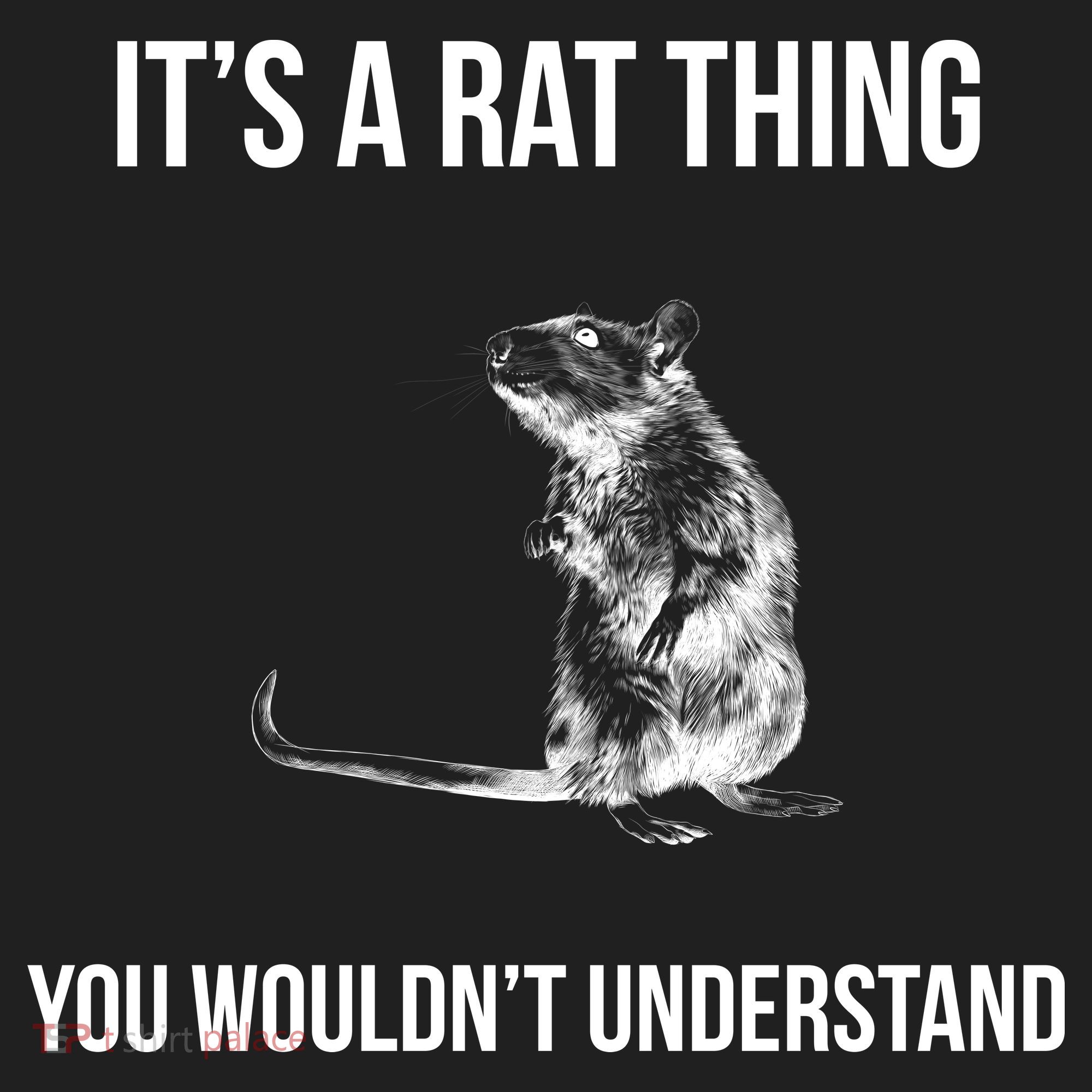 It's A Rat Thing You Wouldn't Understand Golf Towel