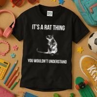 It's A Rat Thing You Wouldn't Understand Kids T-Shirt thumb 3