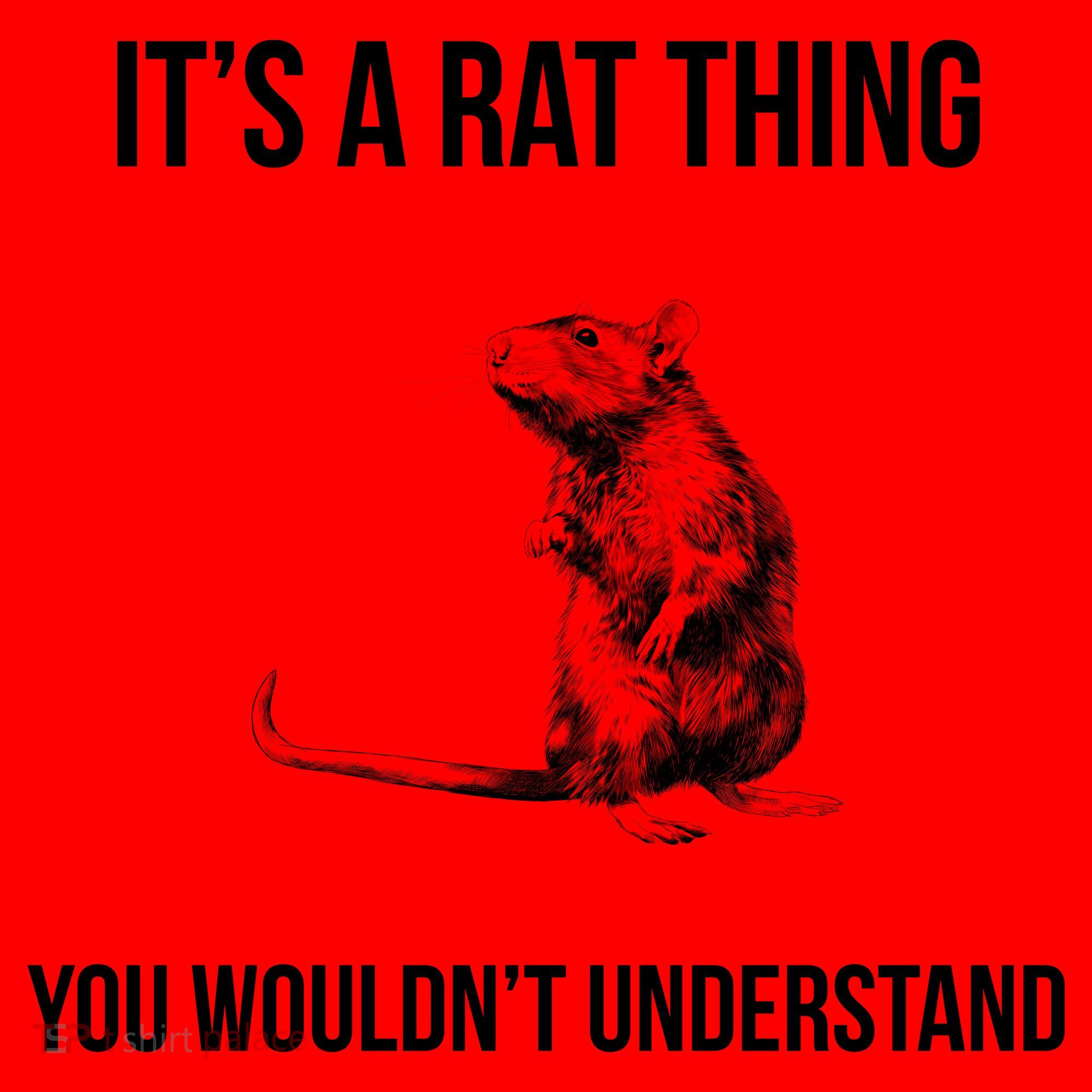 It's A Rat Thing You Wouldn't Understand Santa Hat