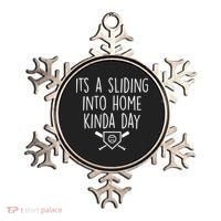 It's A Sliding Home Kinda Thing Ornament thumb 0