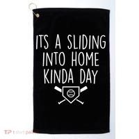 It's A Sliding Home Kinda Thing Golf Towel thumb 0