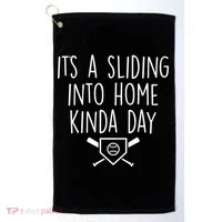 It's A Sliding Home Kinda Thing Golf Towel thumb 0