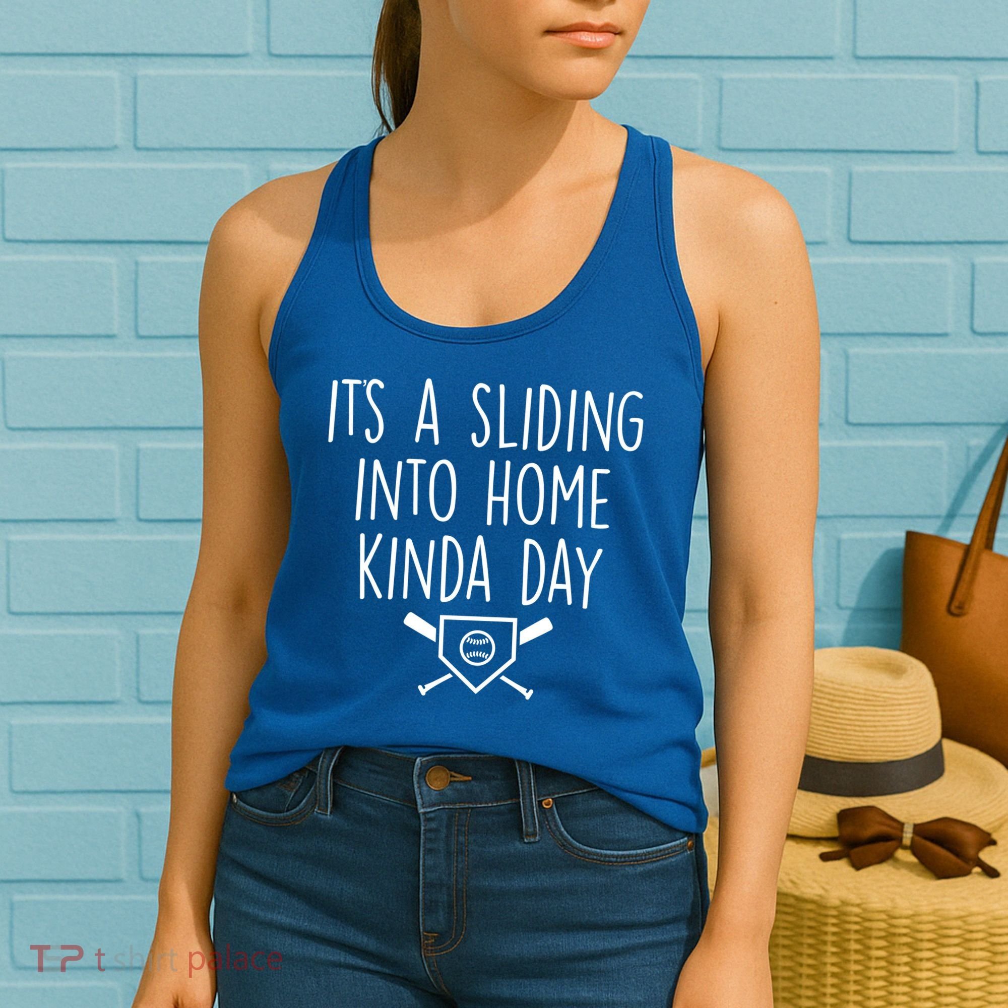 It's A Sliding Home Kinda Thing Women's Tank Top