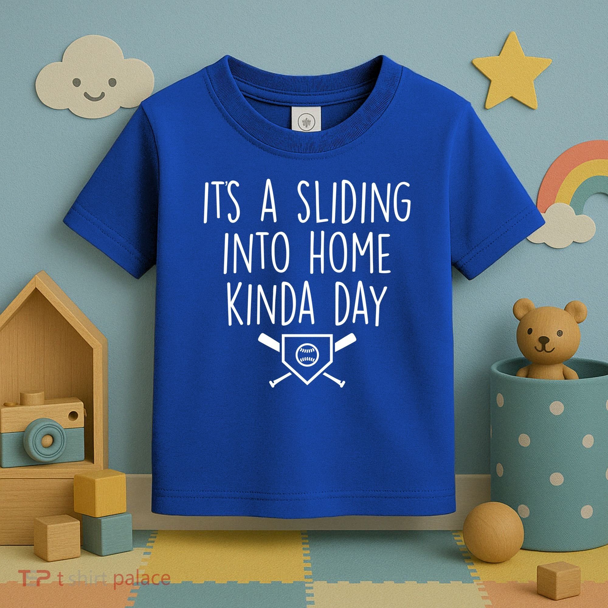 It's A Sliding Home Kinda Thing Toddler T-Shirt