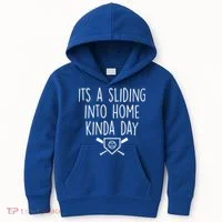 It's A Sliding Home Kinda Thing Kids Hoodie thumb 0