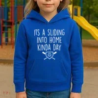 It's A Sliding Home Kinda Thing Kids Hoodie thumb 3