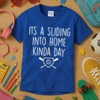 It's A Sliding Home Kinda Thing Kids T-Shirt thumb 3