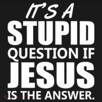 It's A Stupid Question If Jesus Is The Answer Kids Hoodie thumb 5