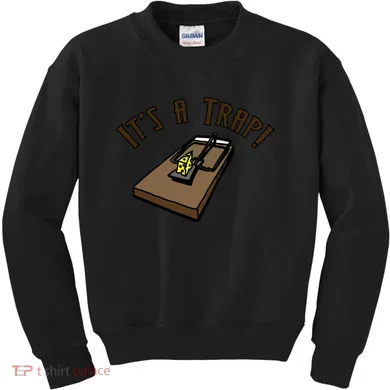 It's A TRAP! Kids Sweatshirt