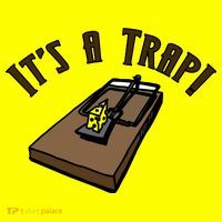 It's A TRAP! Baby Bodysuit thumb 2