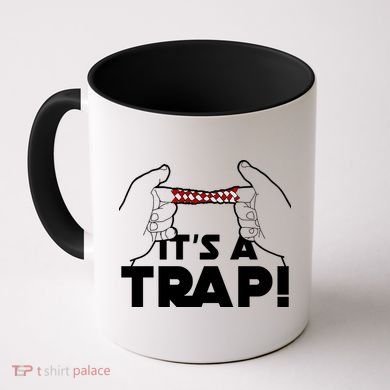 It's A Trap Chinese Finger Trap Coffee Mug