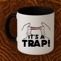 It's A Trap Chinese Finger Trap Coffee Mug thumb 2