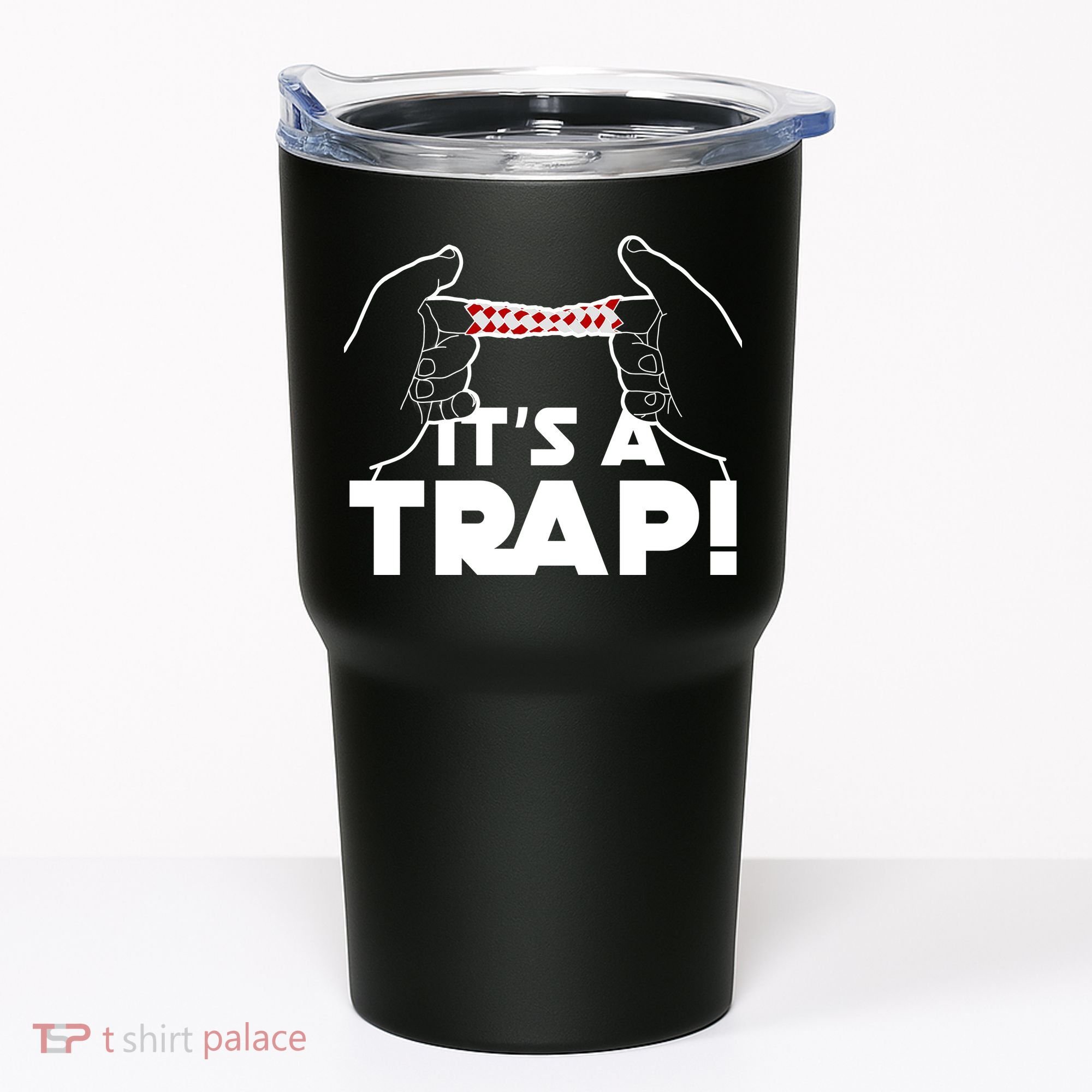 It's A Trap Chinese Finger Trap Tumbler