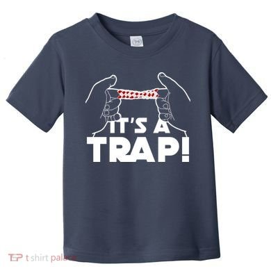 It's A Trap Chinese Finger Trap Toddler T-Shirt