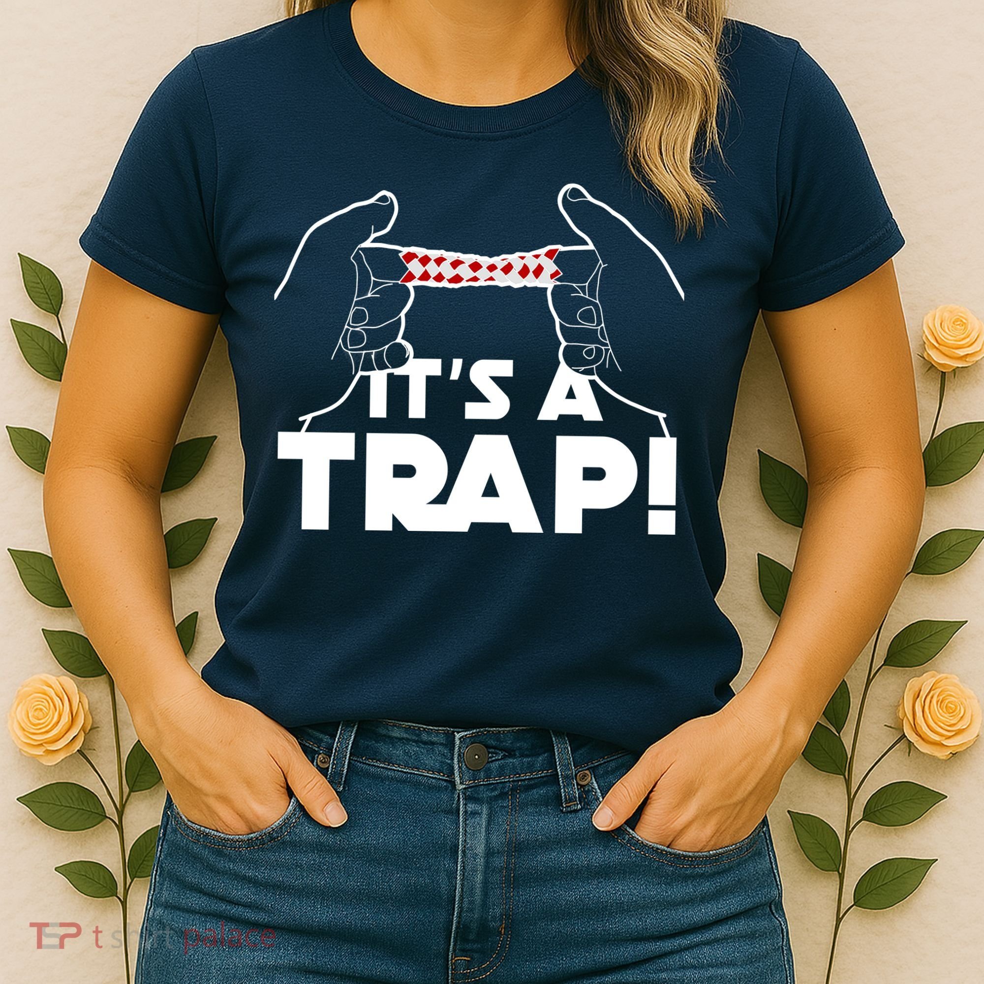 It's A Trap Chinese Finger Trap Women's T-Shirt