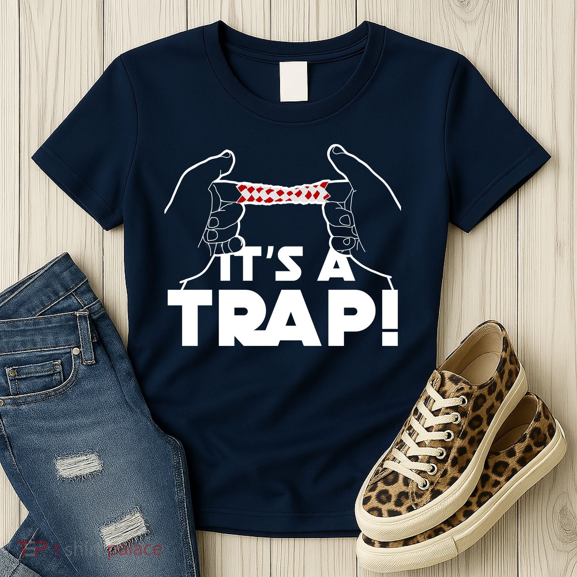 It's A Trap Chinese Finger Trap Women's T-Shirt