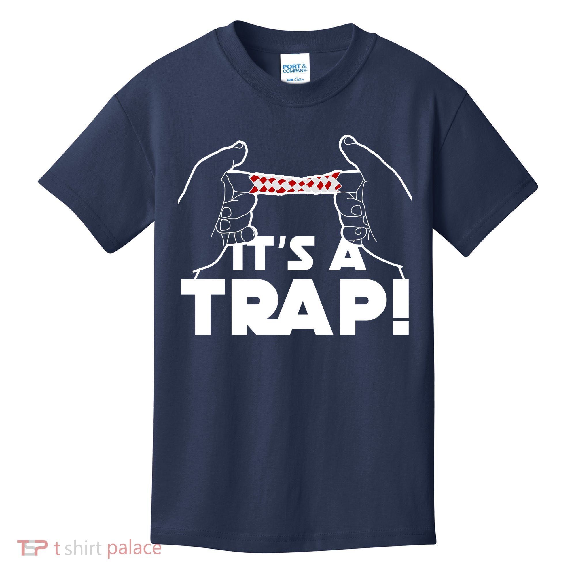 It's A Trap Chinese Finger Trap Kids T-Shirt