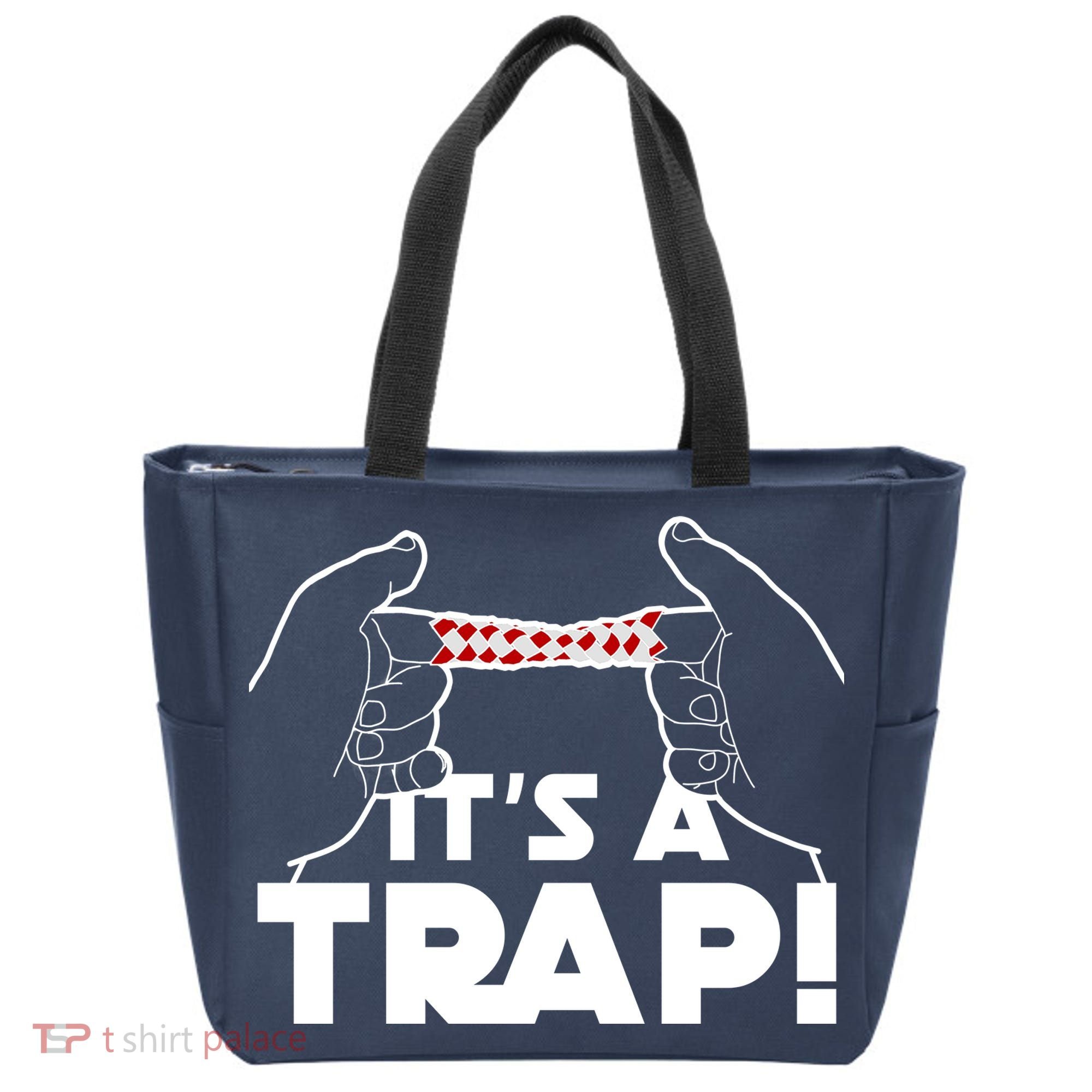 It's A Trap Chinese Finger Trap Tote Bag