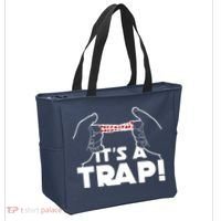 It's A Trap Chinese Finger Trap Tote Bag thumb 2