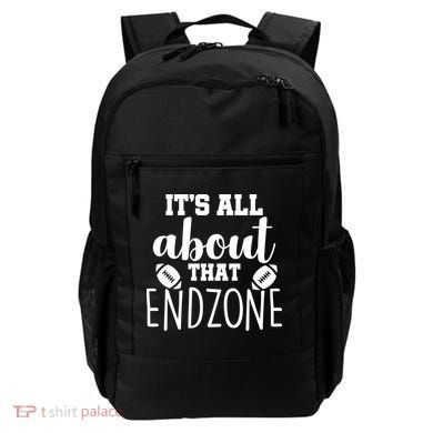 It's All About That End Zone Football Backpack