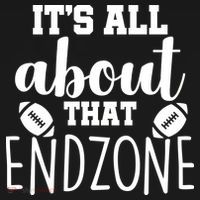 It's All About That End Zone Football Pajama Set thumb 2
