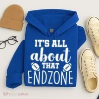 It's All About That End Zone Football Hoodie thumb 4