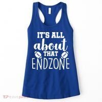 It's All About That End Zone Football Women's Tank Top thumb 0