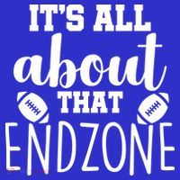 It's All About That End Zone Football Baby Bodysuit thumb 2