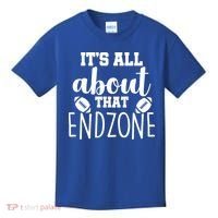 It's All About That End Zone Football Kids T-Shirt thumb 0