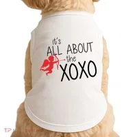 It's All About The XOXO Doggie Tank thumb 0