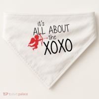 It's All About The XOXO USA-Made Doggie Bandana thumb 0