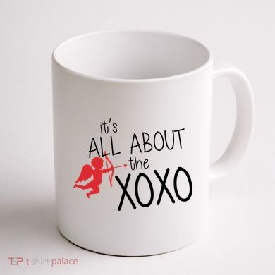 It's All About The XOXO Coffee Mug back