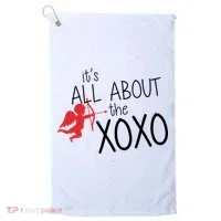 It's All About The XOXO Golf Towel thumb 0