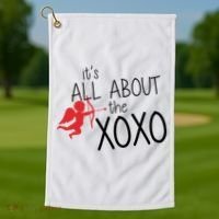 It's All About The XOXO Golf Towel thumb 1