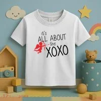 It's All About The XOXO Toddler T-Shirt thumb 3