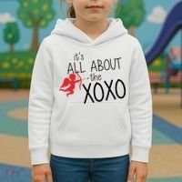 It's All About The XOXO Kids Hoodie thumb 3