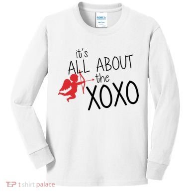 It's All About The XOXO Kids Long Sleeve Shirt