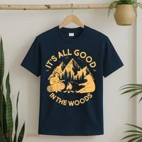 It's All Good In The Woods Wilderness Camping T-Shirt thumb 2