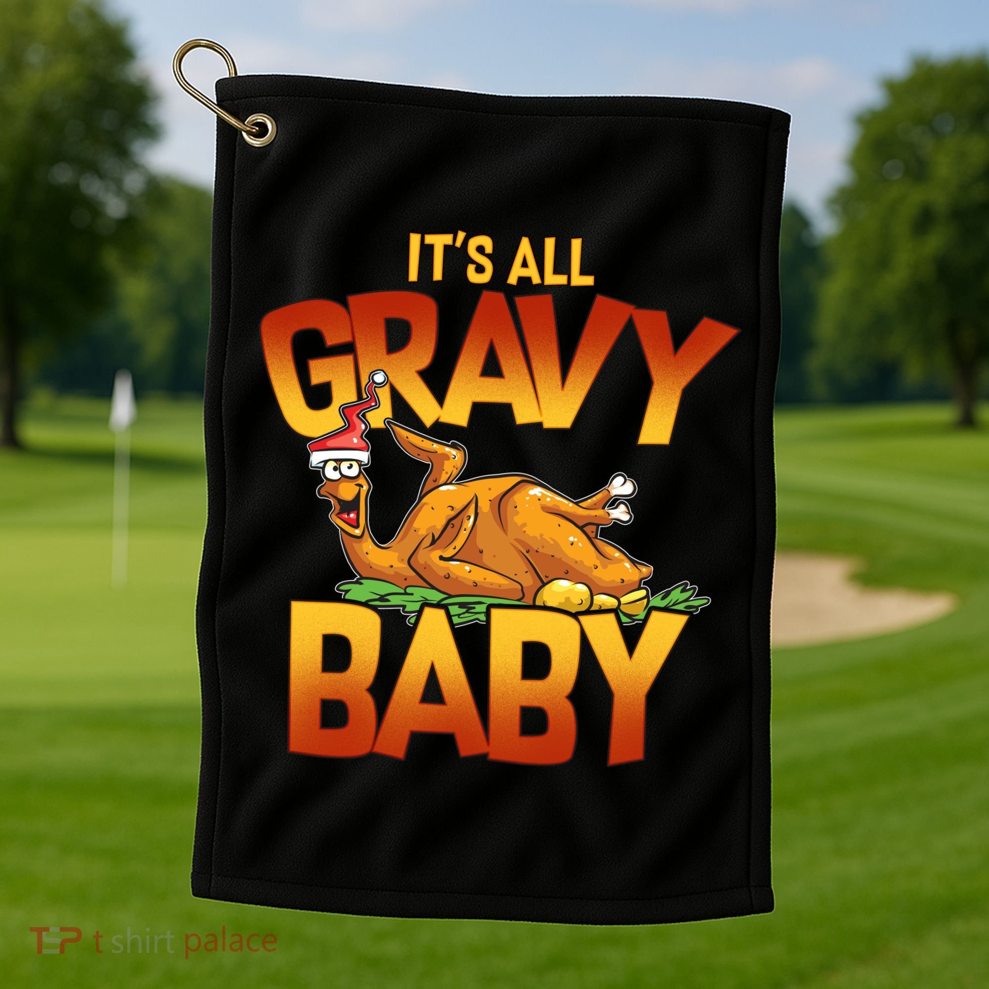 It's All Gravy Baby Golf Towel