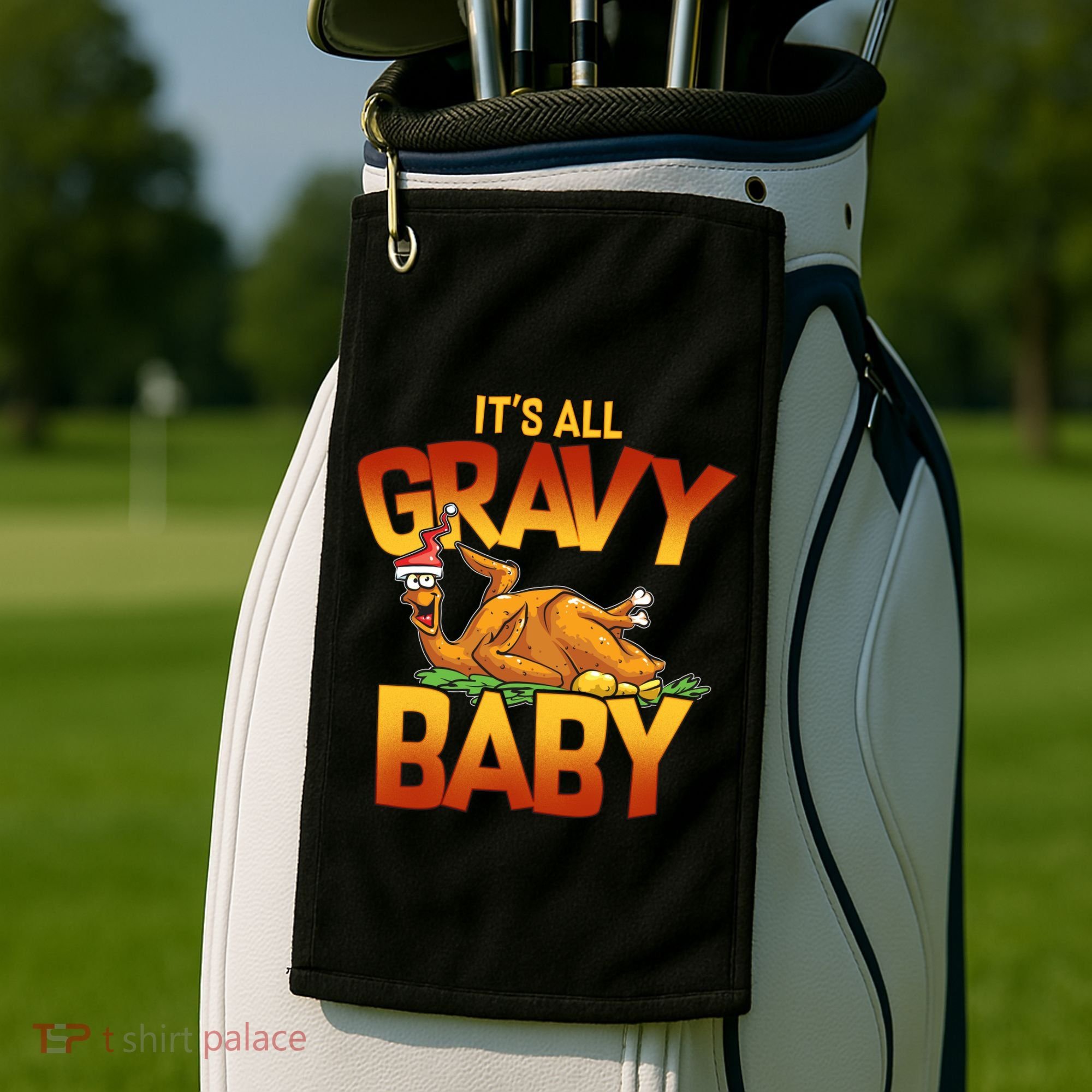 It's All Gravy Baby Golf Towel
