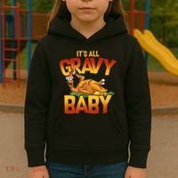 It's All Gravy Baby Kids Hoodie thumb 3